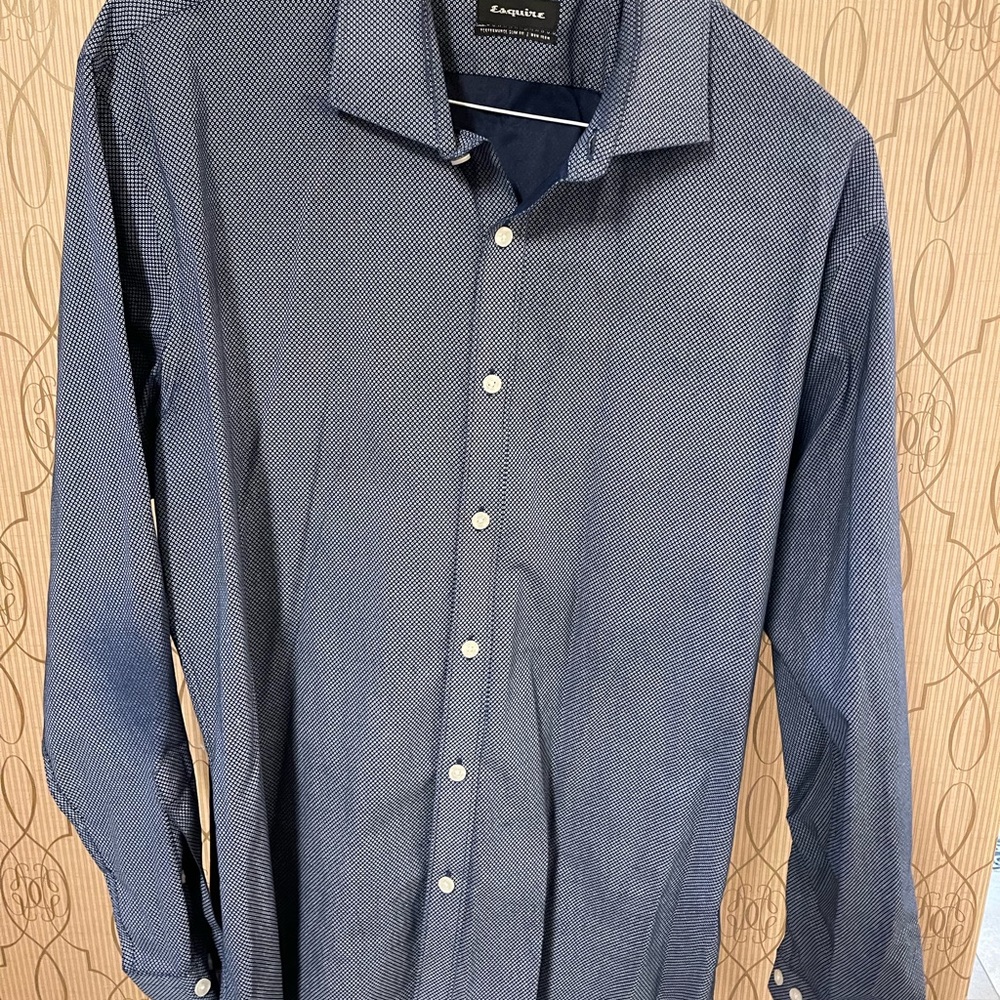 COPY - Men’s Esquire, long sleeve button down shirt 17 34/35 35